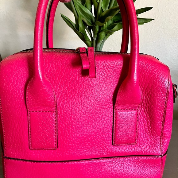 AUTHENTIC Kate Spade ♠️ Southport Avenue Alessa Zinnia Pink Satchel Hand… - Picture 2 of 9